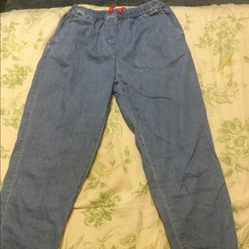 Jean joggers
